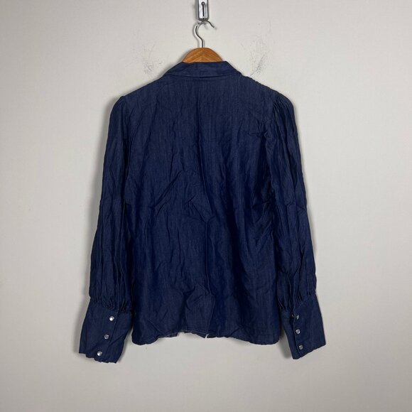 Eva Mendes Button Down Shirt M - Picture 2 of 2